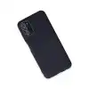 Samsung Galaxy A03s Kılıf Lansman Glass Kapak - Lacivert