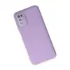 Samsung Galaxy A03s Kılıf Lansman Glass Kapak - Lila