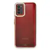 Samsung Galaxy A03s Kılıf Liva Lens Silikon - Beyaz