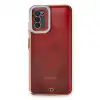 Samsung Galaxy A03s Kılıf Liva Lens Silikon - Lila