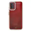 Samsung Galaxy A03s Kılıf Liva Lens Silikon - Lila