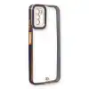 Samsung Galaxy A03s Kılıf Liva Lens Silikon - Mavi