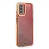 Samsung Galaxy A03s Kılıf Liva Lens Silikon - Rose
