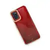 Samsung Galaxy A03s Kılıf Liva Lens Silikon - Rose