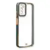 Samsung Galaxy A03s Kılıf Liva Lens Silikon - Yeşil