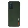 Samsung Galaxy A03s Kılıf Loop Deri Silikon - Yeşil