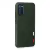 Samsung Galaxy A03s Kılıf Loop Deri Silikon - Yeşil