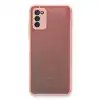 Samsung Galaxy A03s Kılıf Montreal Silikon Kapak - Pembe