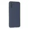 Samsung Galaxy A03s Kılıf Nano İçi Kadife Silikon - Gri