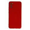 Samsung Galaxy A03s Kılıf Nano İçi Kadife Silikon - Kırmızı