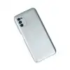 Samsung Galaxy A03s Kılıf Nano İçi Kadife Silikon - Sky Blue