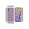 Samsung Galaxy A03s Kılıf Optimum Silikon - Mor