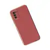 Samsung Galaxy A03s Kılıf Volet Silikon - Kırmızı