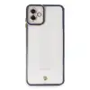 Samsung Galaxy A04 Kılıf Liva Lens Silikon - Mavi