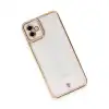 Samsung Galaxy A04 Kılıf Liva Lens Silikon - Rose
