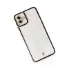 Samsung Galaxy A04 Kılıf Liva Lens Silikon - Siyah