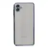 Samsung Galaxy A04 Kılıf Razer Lensli Silikon - Açık Mavi