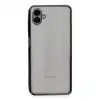 Samsung Galaxy A04 Kılıf Razer Lensli Silikon - Siyah