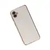 Samsung Galaxy A04 Kılıf Volet Silikon - Beyaz