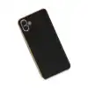 Samsung Galaxy A04 Kılıf Volet Silikon - Siyah