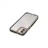 Samsung Galaxy A04e Kılıf Liva Lens Silikon - Siyah