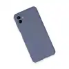 Samsung Galaxy A04e Kılıf Nano İçi Kadife Silikon - Gri