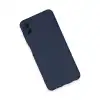 Samsung Galaxy A04e Kılıf Nano İçi Kadife Silikon - Lacivert