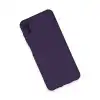 Samsung Galaxy A04e Kılıf Nano İçi Kadife Silikon - Mor