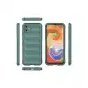 Samsung Galaxy A04e Kılıf Optimum Silikon - Koyu Yeşil