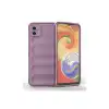 Samsung Galaxy A04e Kılıf Optimum Silikon - Mor