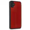 Samsung Galaxy A05 Kılıf Flip Cover - Kırmızı