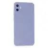 Samsung Galaxy A05 Kılıf Nano İçi Kadife Silikon - Lila