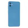 Samsung Galaxy A05 Kılıf Nano İçi Kadife Silikon - Mavi