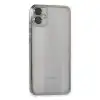 Samsung Galaxy A05 Kılıf Razer Lensli Silikon - Gümüş