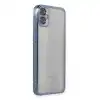 Samsung Galaxy A05 Kılıf Razer Lensli Silikon - Lacivert