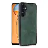 Samsung Galaxy A05s Kılıf Aras Deri Kapak - Koyu Yeşil