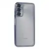 Samsung Galaxy A05s Kılıf Razer Lensli Silikon - Açık Mavi