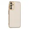 Samsung Galaxy A05s Kılıf Volet Silikon - Beyaz