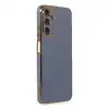 Samsung Galaxy A05s Kılıf Volet Silikon - Mavi