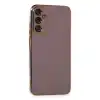 Samsung Galaxy A05s Kılıf Volet Silikon - Mor