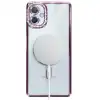 Samsung Galaxy A06 Joke Simli Magneticsafe Kılıf - Derin Mor