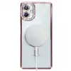 Samsung Galaxy A06 Joke Simli Magneticsafe Kılıf - Pembe