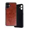 Samsung Galaxy A06 Kılıf Aras Deri Kapak - Bordo