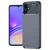 Samsung Galaxy A06 Kılıf Auto Focus Karbon Kapak - Lacivert