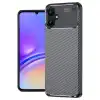 Samsung Galaxy A06 Kılıf Auto Focus Karbon Kapak - Siyah