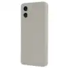 Samsung Galaxy A06 Kılıf Viera Silikon - Krem