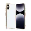 Samsung Galaxy A06 Kılıf Volet Silikon - Beyaz