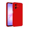 Samsung Galaxy A07 4g First Silikon - Kırmızı
