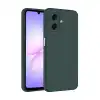 Samsung Galaxy A07 4g First Silikon - Koyu Yeşil