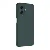 Samsung Galaxy A07 4g First Silikon - Koyu Yeşil
